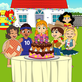 Иллюстрация к детской книге "The Hidden Hero"