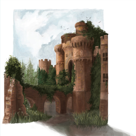 Herstmonceux Castle Study