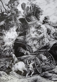 Возчики камней, копия