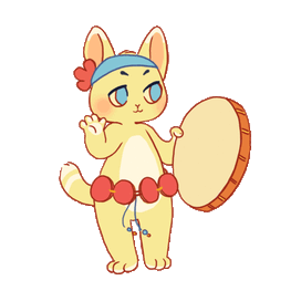 Анимированная киса