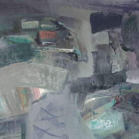 серый зимний этюд