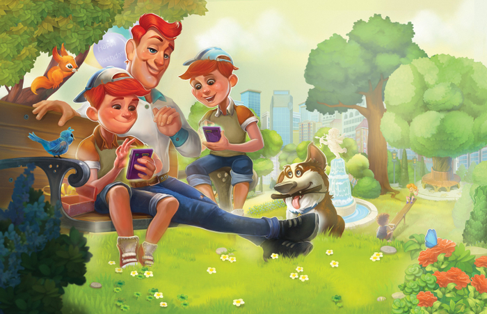 Иллюстрация для детской книги