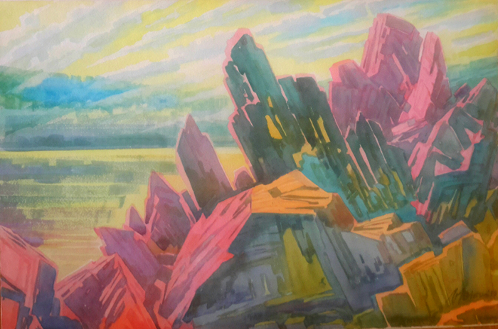 Волшебная страна.морские замки