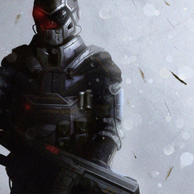 Концепт, солдат будущего 