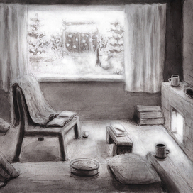 Одноцветная зима