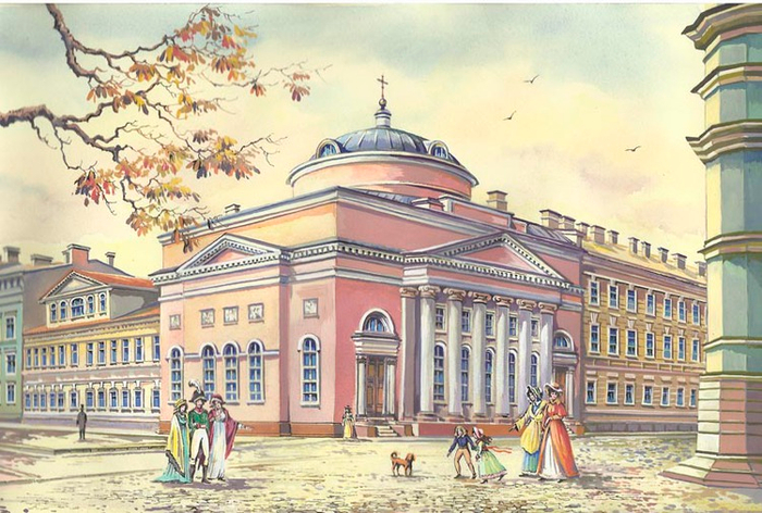 Петрбург,  храм на Шпалерной улице