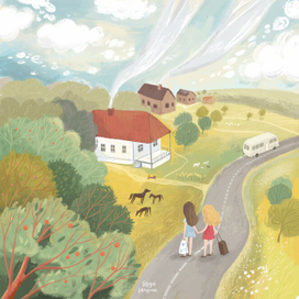 Лето в деревне