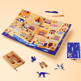 Графическое сопровождение туристического маршрута для города Благовещенска