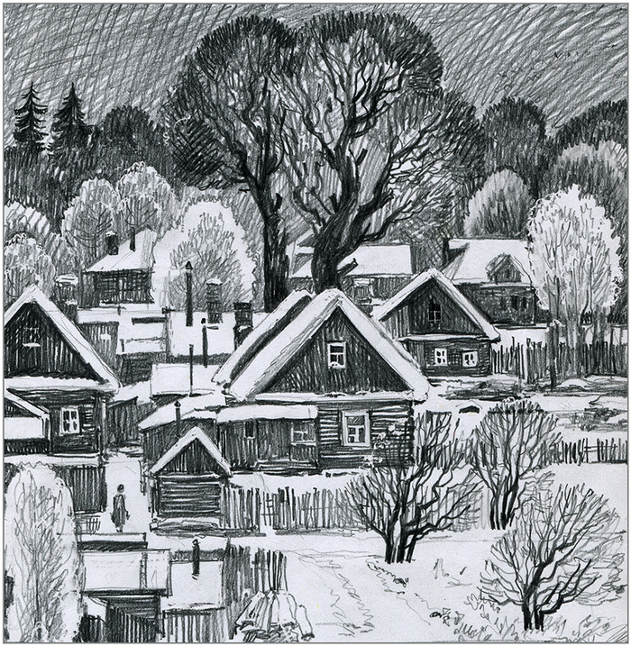 Зима в Мурино