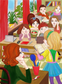 Верино счастье. Школа