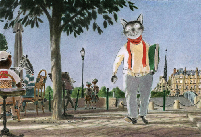 С Ситэ на остров Сан-Луи)