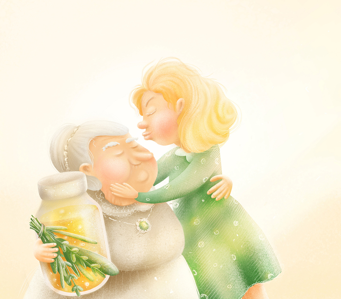 Бабушкино тепло.