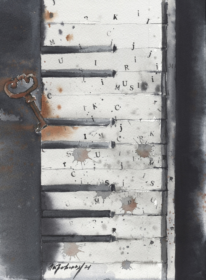 Старое пианино