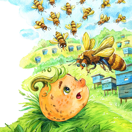 Пчелы