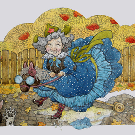 Старушка Софья и 25 серых.