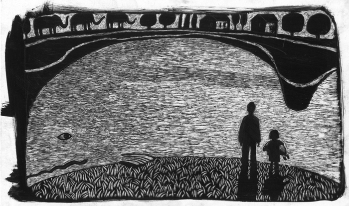 Илл. к стихотворению В.Ленского "Девочка"