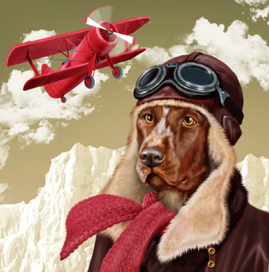 заполярная летучая собака