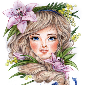 "Лилии" Из серии "Дыши Весной" 