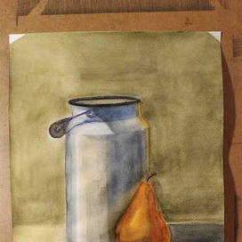 Натюрморт из двух предметов