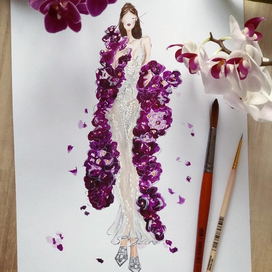 The orchid boa