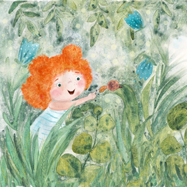 Разворот к книге Романа Выходова "Марусино счастье" 