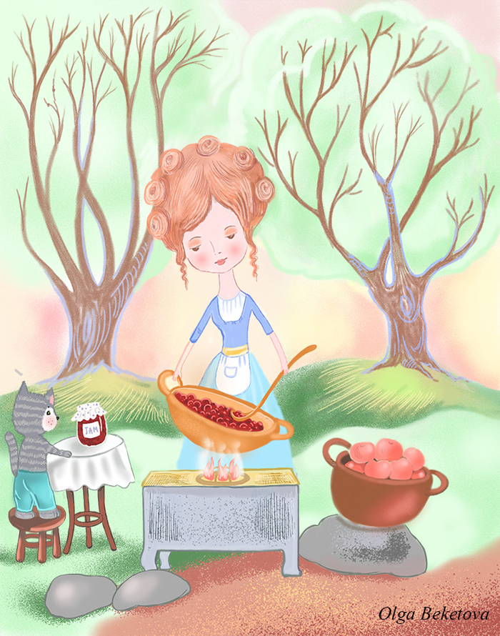 Феечка варит варенье