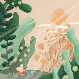 Цветущий сад