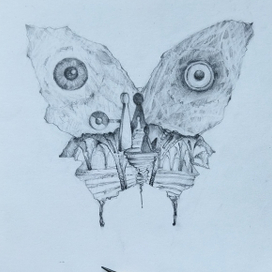 Marilyn  Manson butterfly