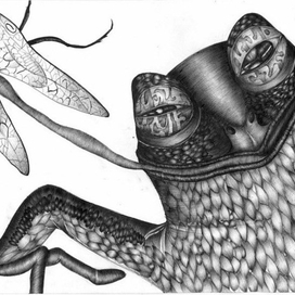 Шариковая ручка .