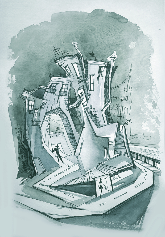 В городские лабиринты