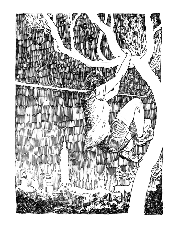 Над городом