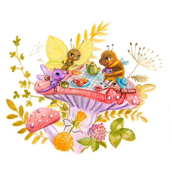 Чаепитие на грибе