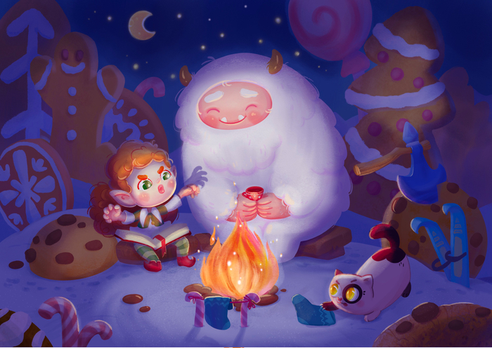 Страшилки у костра