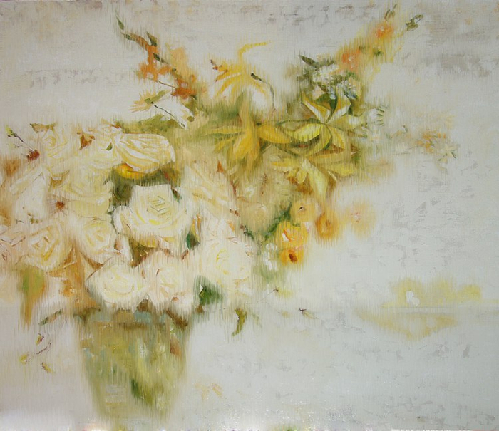 Белый букет