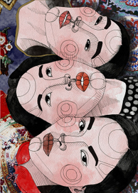 три девушки