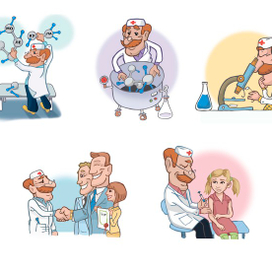 Иллюстрации для журнала