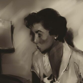 женщина нуар