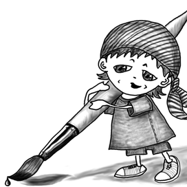 Гном-художник