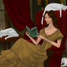 Девушка с книгой