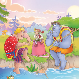 Иллюстрации для детского журнала 3/9 Ц