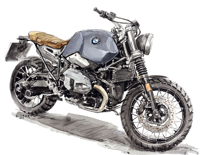 BMW R nineT Scrambler 