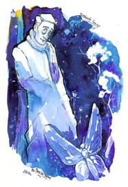 Ночь. Улица. Фонарь