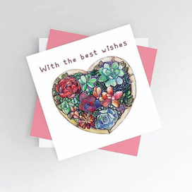 Сердце суккуленты