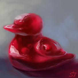 Малиновая утка