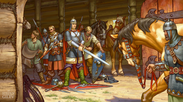 Сборы. Алёша Попович.