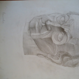 графика карандашом. Гаттамелата