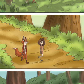 Комикс Путешествие Лизы в Анималию, стр. 10