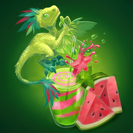 Арбузный лимонад