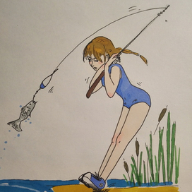 Отдых на речке