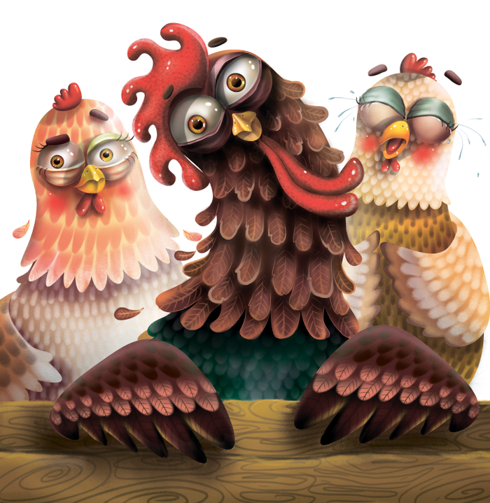 фрагмент иллюстрации для коробки